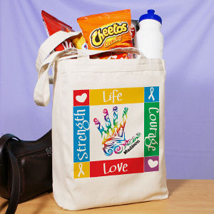 Personalized Autism Awareness Tote Bag